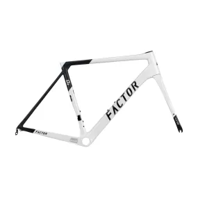 Factor O2 Carbon Pearl White Kit Frame