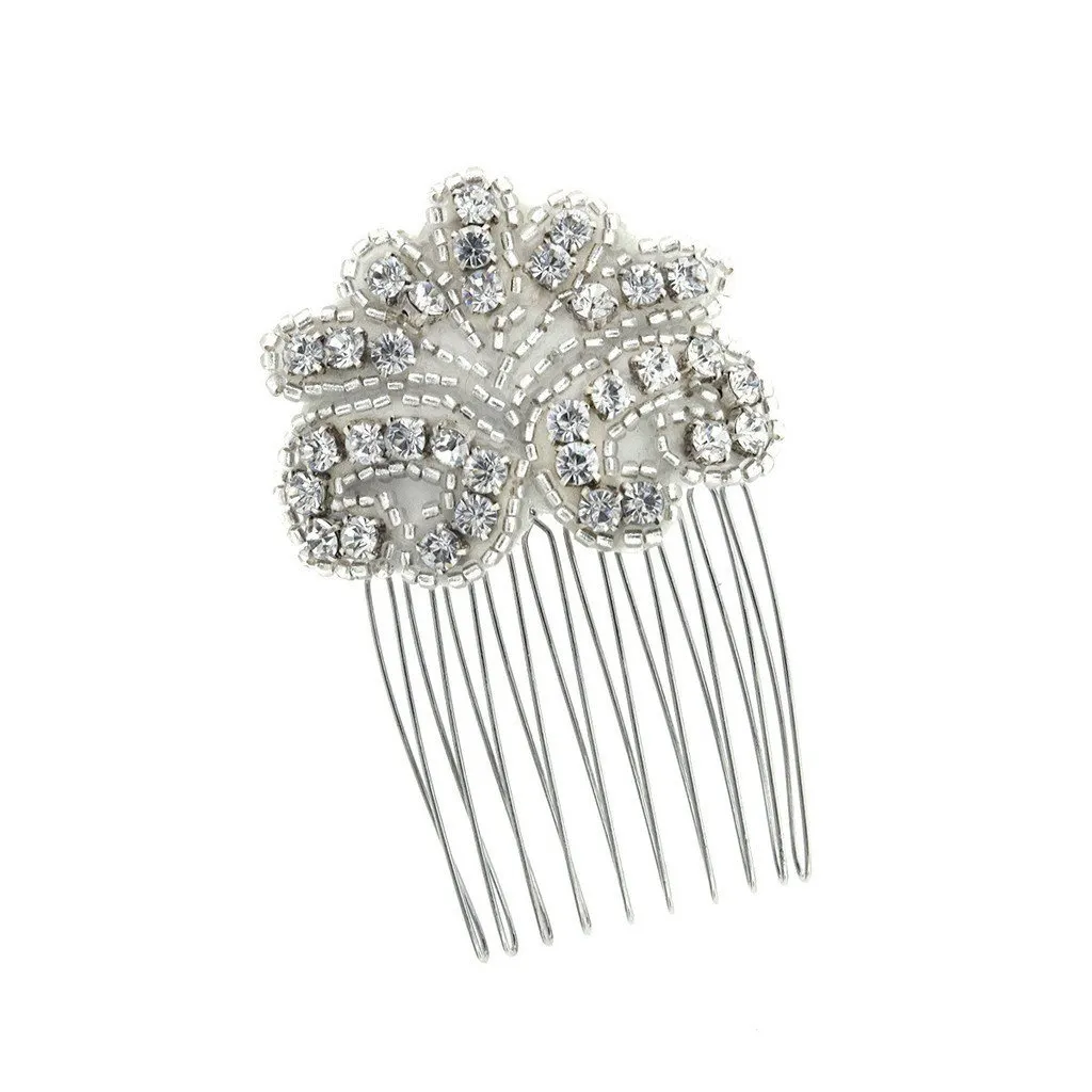 Fan-Shaped Crystal Haircomb