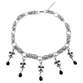 Fleur De Lis Choker