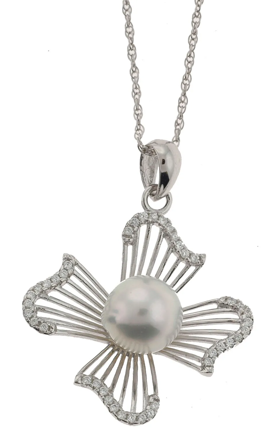 Flower South Seas Pearl Necklace (SKU: 192632)