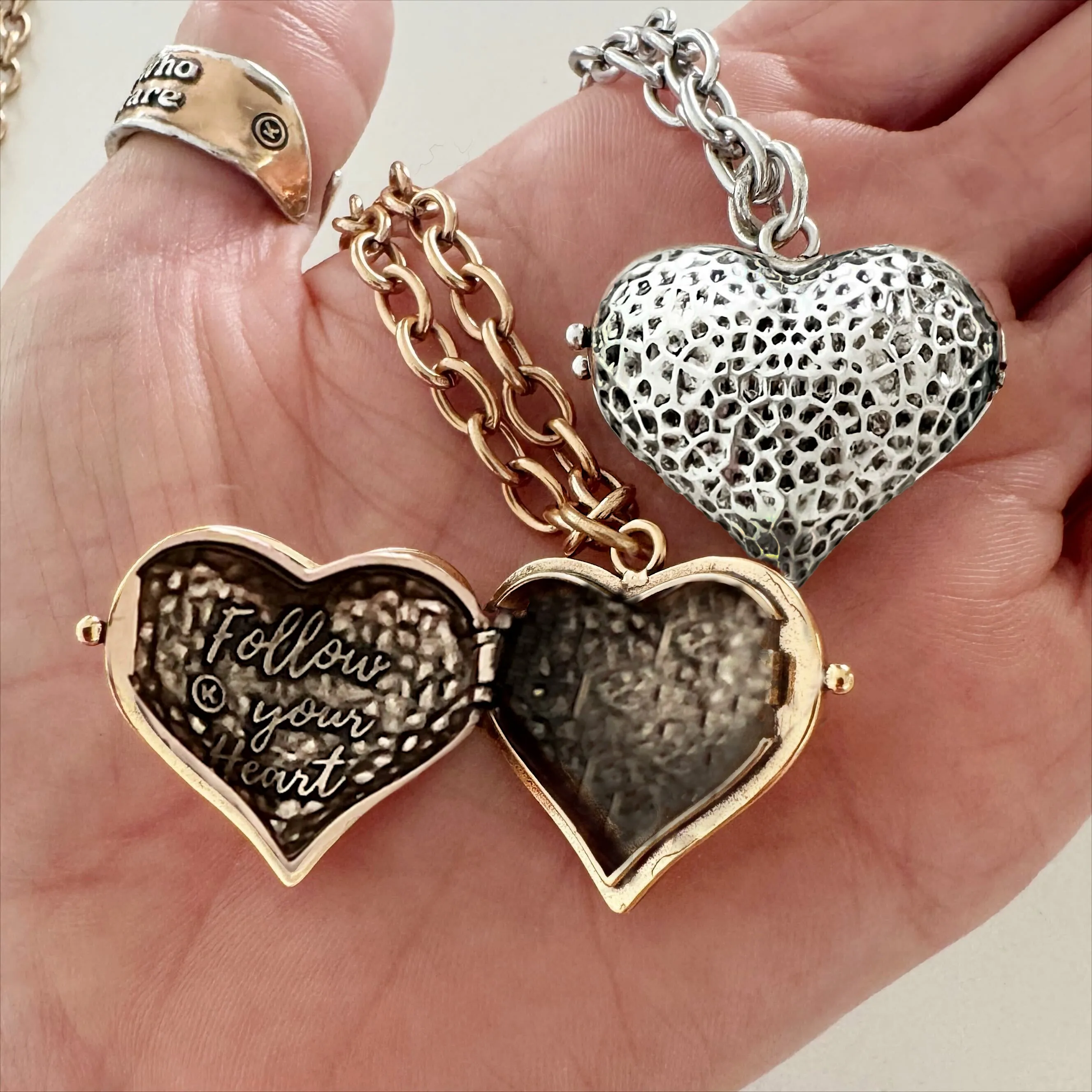 FOLLOW YOUR HEART | HEART LOCKET | Essential Necklace