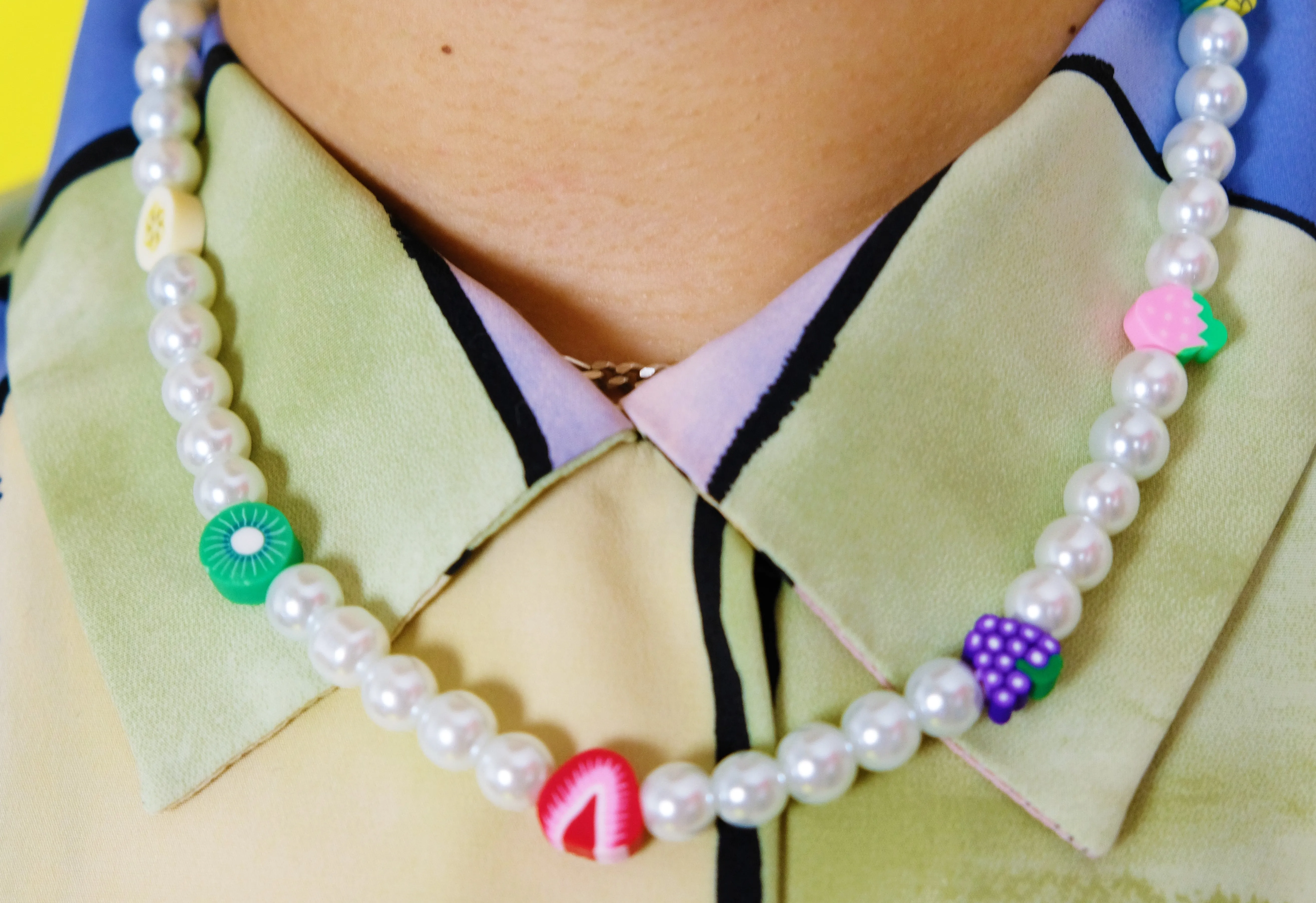 Fruity Pearl Necklace