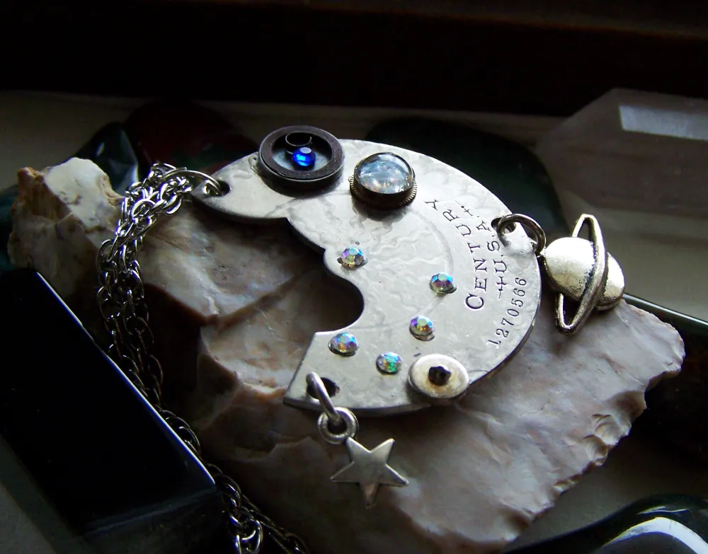 Galaxy Watchworks Celestial Steampunk Pendant