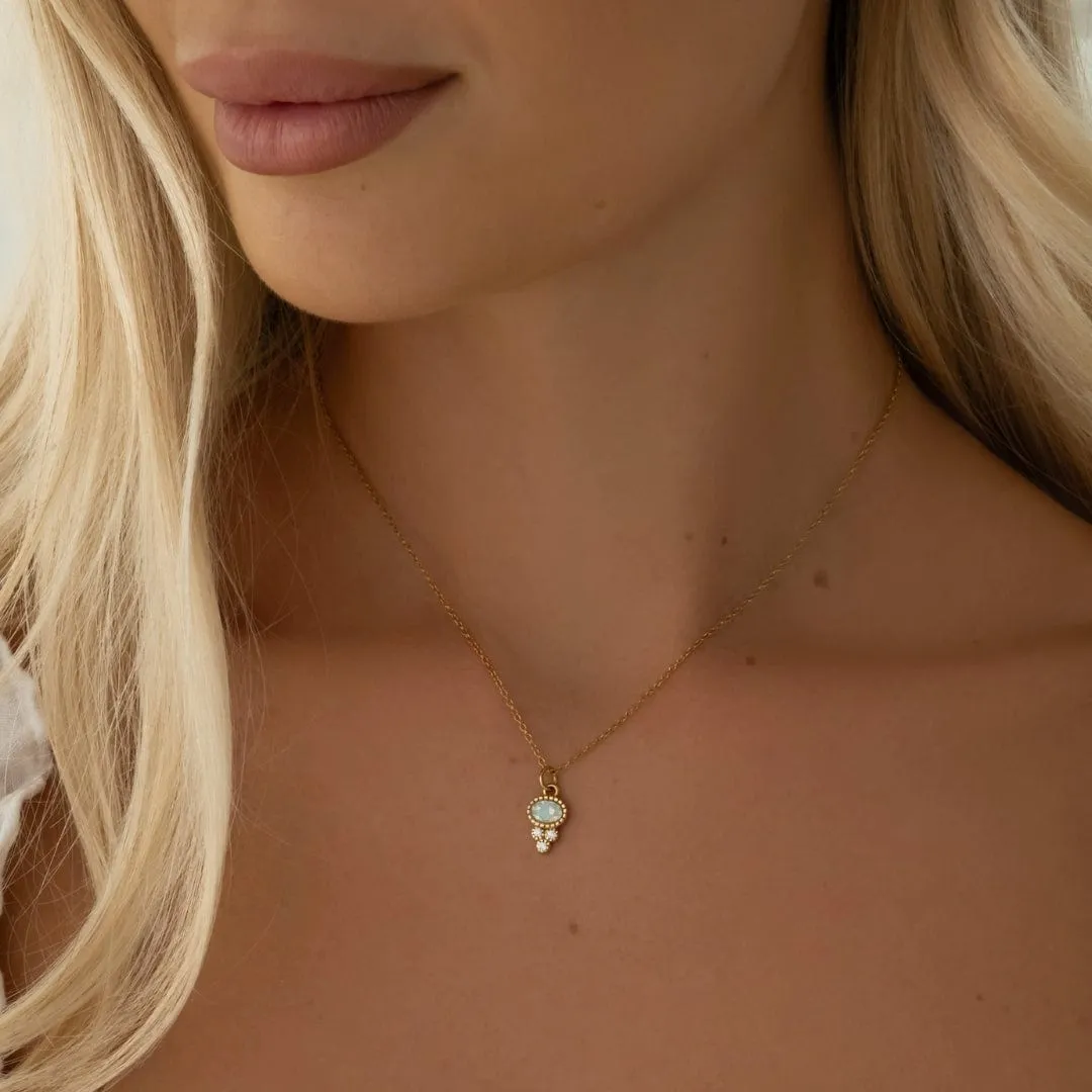 Gracious Opal Necklace