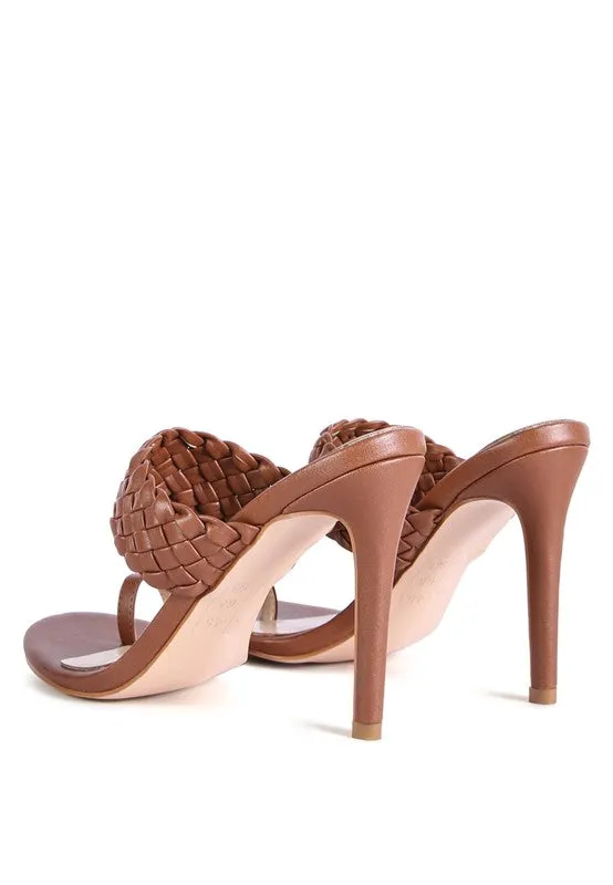 High Society - Woven Toe Ring Sandal