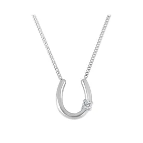 Horseshoe Diamond Necklace