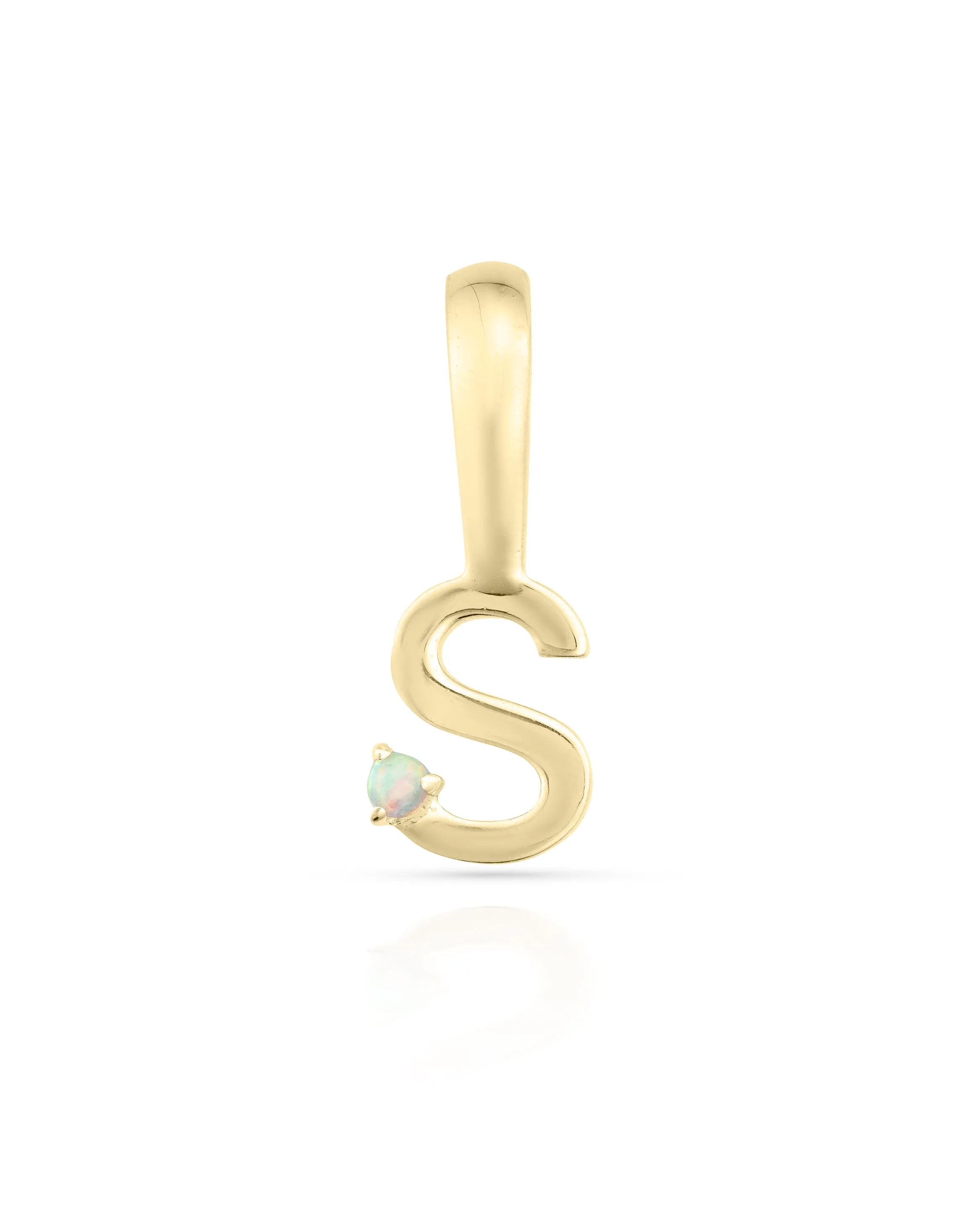 Initial Gold Charms