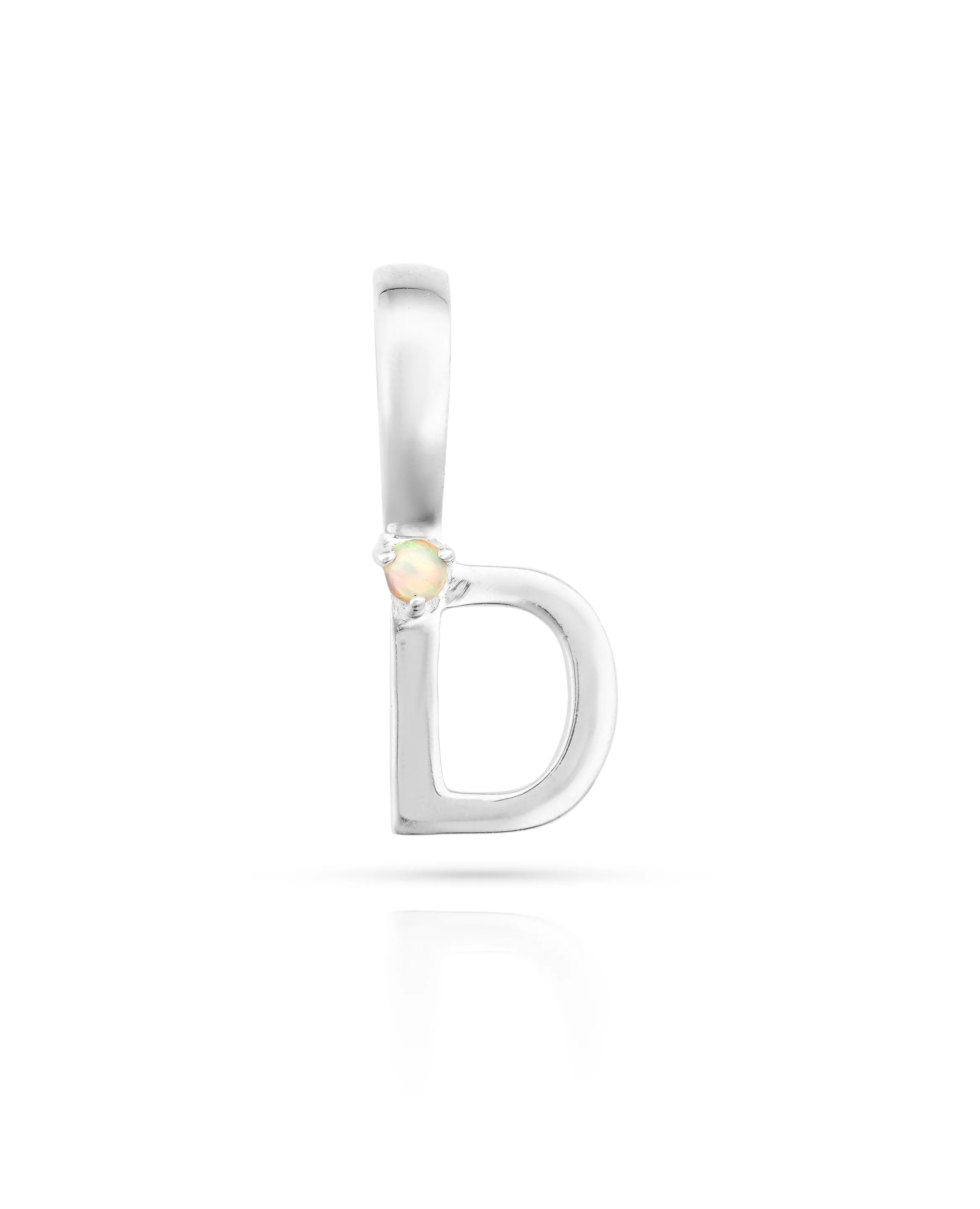 Initial Silver Charms