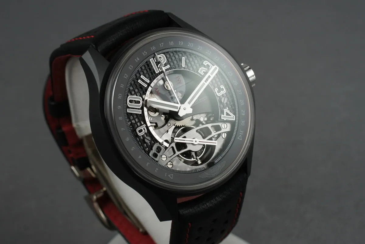 Jaeger Le-Coultre AMVOX3 Platinum and Ceramic Tourbillon GMT