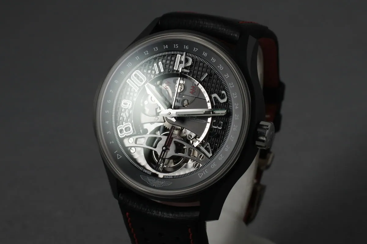 Jaeger Le-Coultre AMVOX3 Platinum and Ceramic Tourbillon GMT