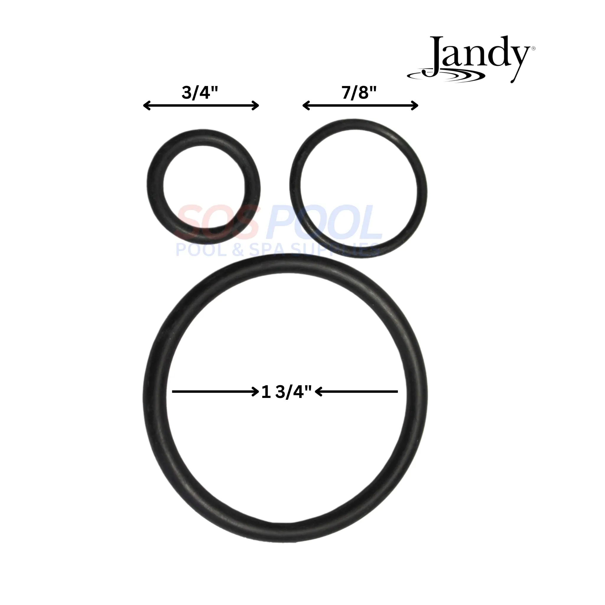 Jandy O-Ring Kit for DEV and DEL Filters | R0358000