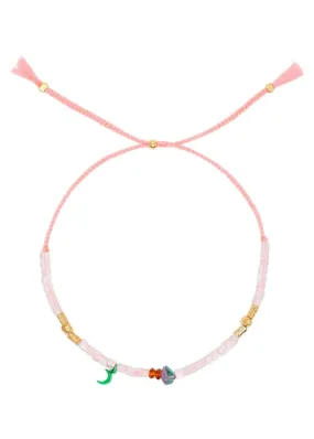 Jewel Rocks Bananarama Pink Anklet