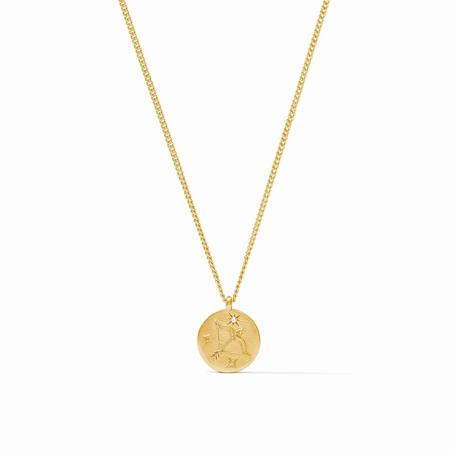 Julie Vos Zodiac Delicate Necklace - Sagittarius