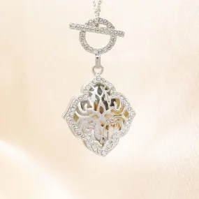 Katarina Toggle Locket Necklace