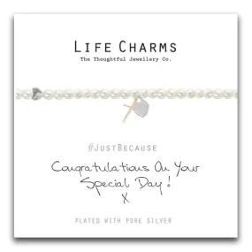 Life Charm It’s Your Special Day Bracelet