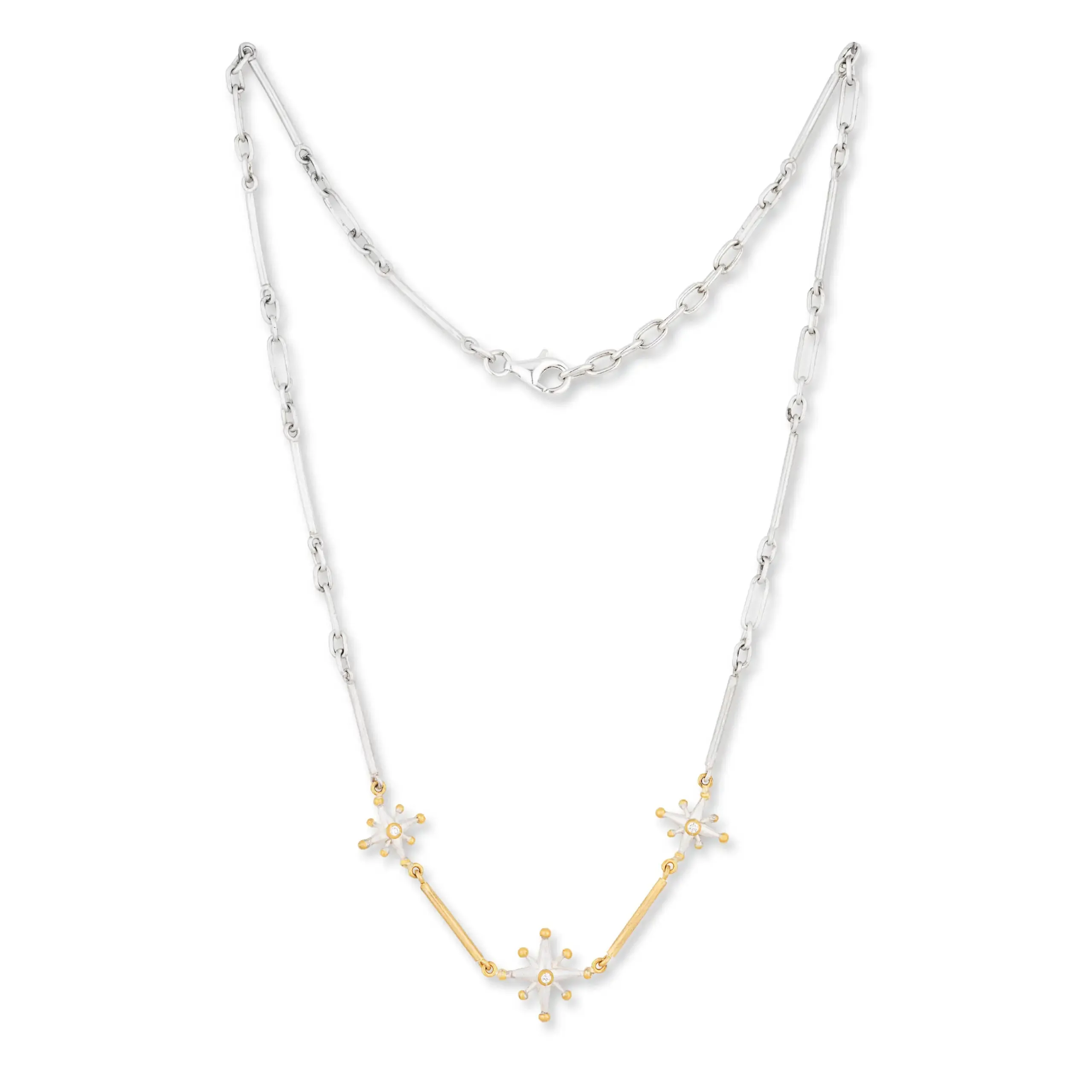 Lika Behar Triple STARBURST Necklace