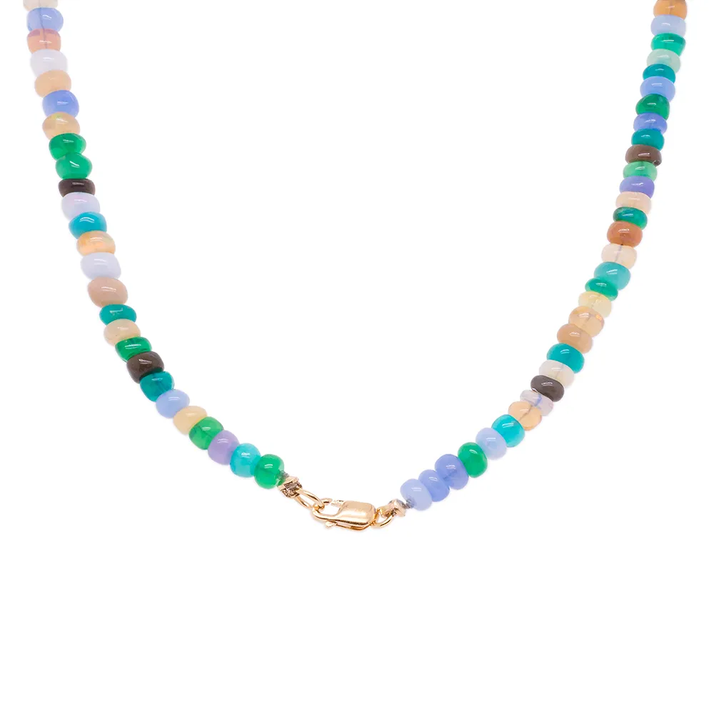 *Limited Edition* Multi Green and Blue Opal Necklace