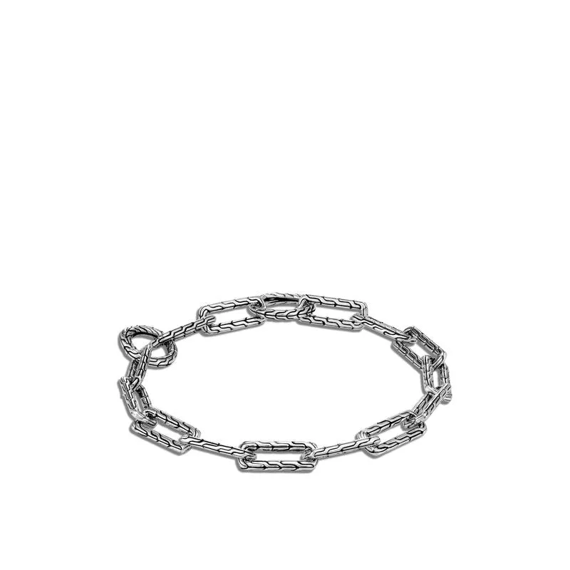 Long Link Amulet Connector Bracelet