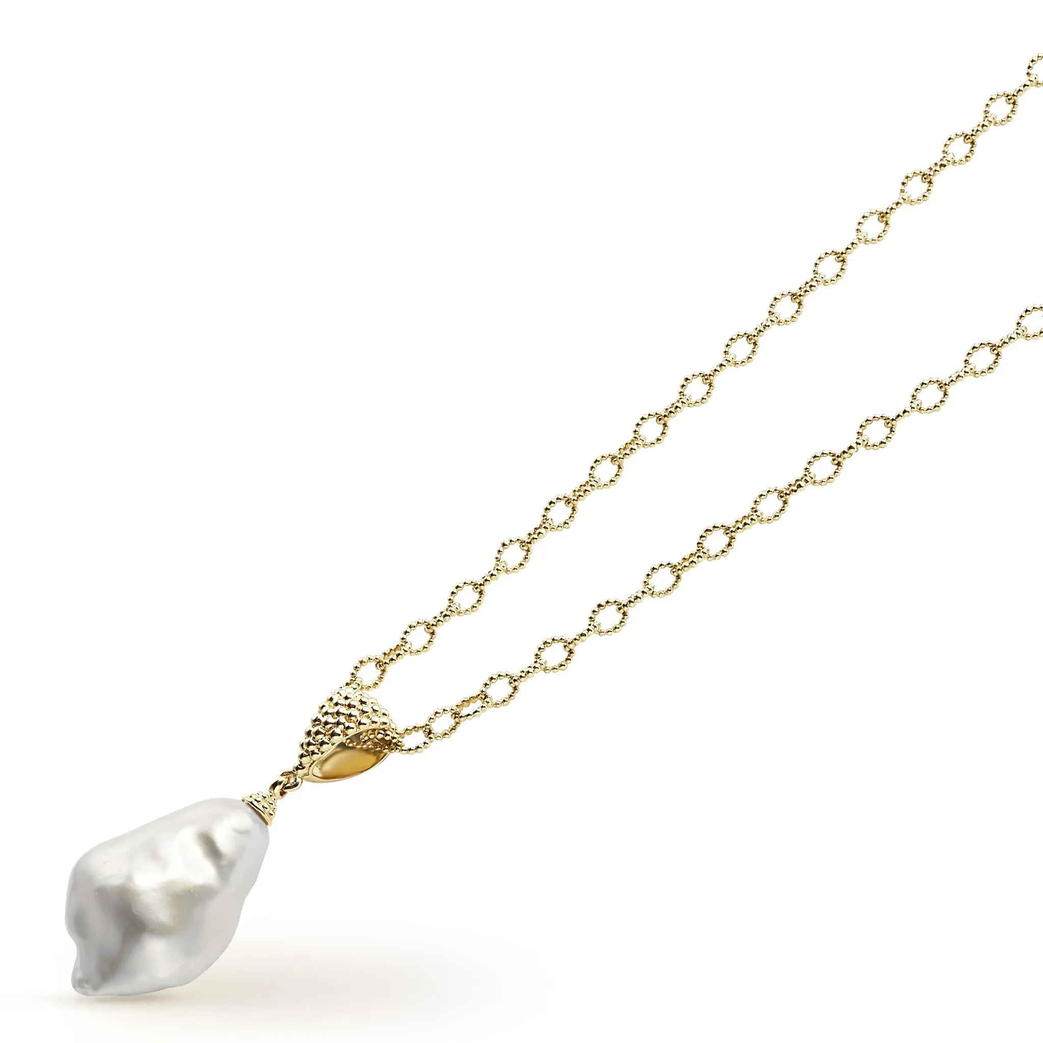 Luna Baroque Pearl Necklace