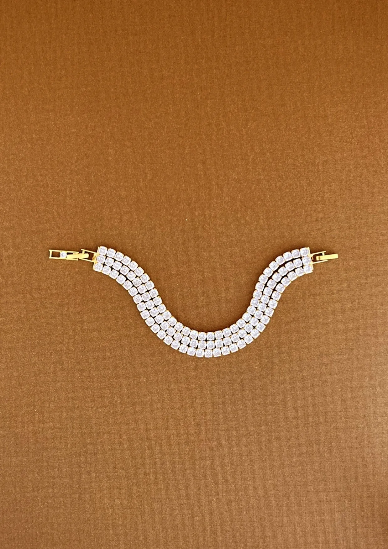 LUXUS Simulated Diamond Bracelet *Final Sale*