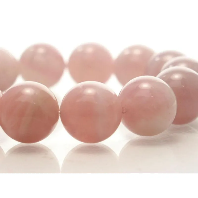 Madagascar Rose Quartz Stretch Bracelet 15mm