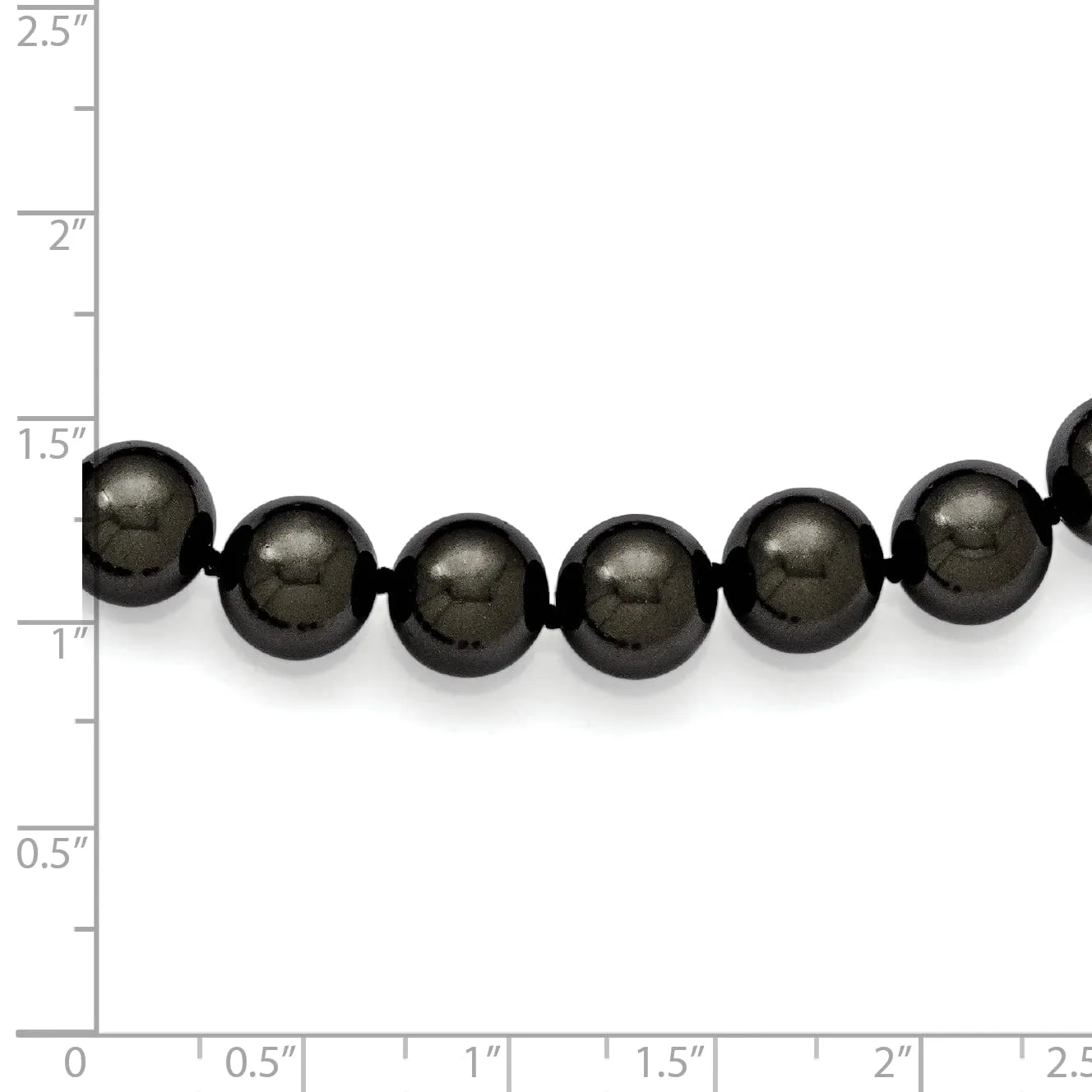 Majestik Black Pearl Hand Knotted Necklace