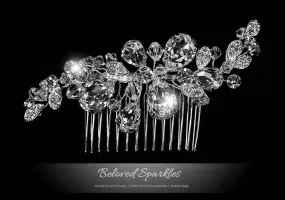 Marcela Morocco Cluster Hair Comb | Swarovski Crystal