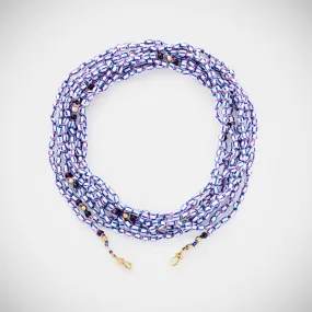 Mauli beads ghana blue 4m