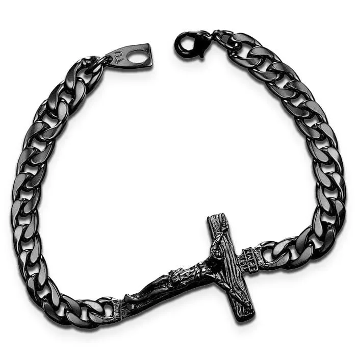 Men's Cross Bracelet <br> Savior