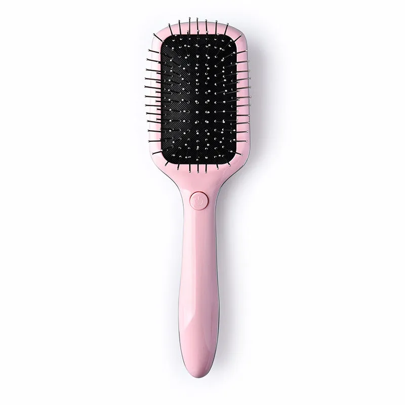 Metal electric massage comb head magnetic therapy air cushion comb mother's day gift vibration comb