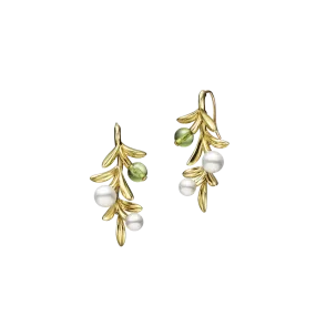 Mikimoto Olive Earrings