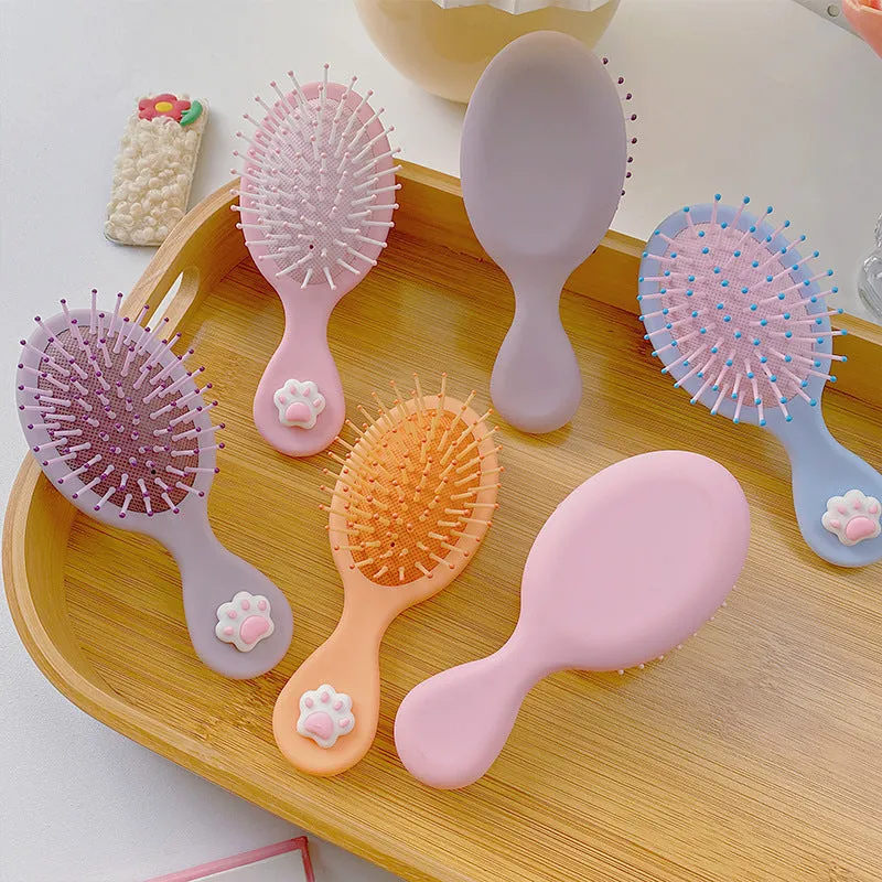 Mini Comb Head Massage Anti Static Hair Brush Wet Dry Portable Children Girl Hair Brush Hair Styling Comb