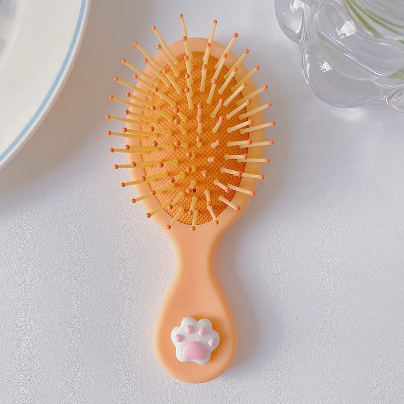 Mini Comb Head Massage Anti Static Hair Brush Wet Dry Portable Children Girl Hair Brush Hair Styling Comb