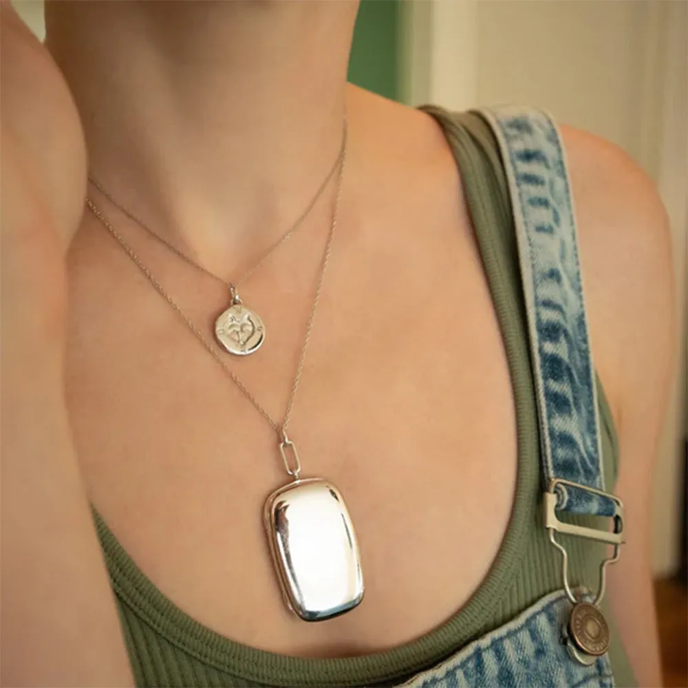 Monica Rich Kosann The "Finn" Locket Necklace