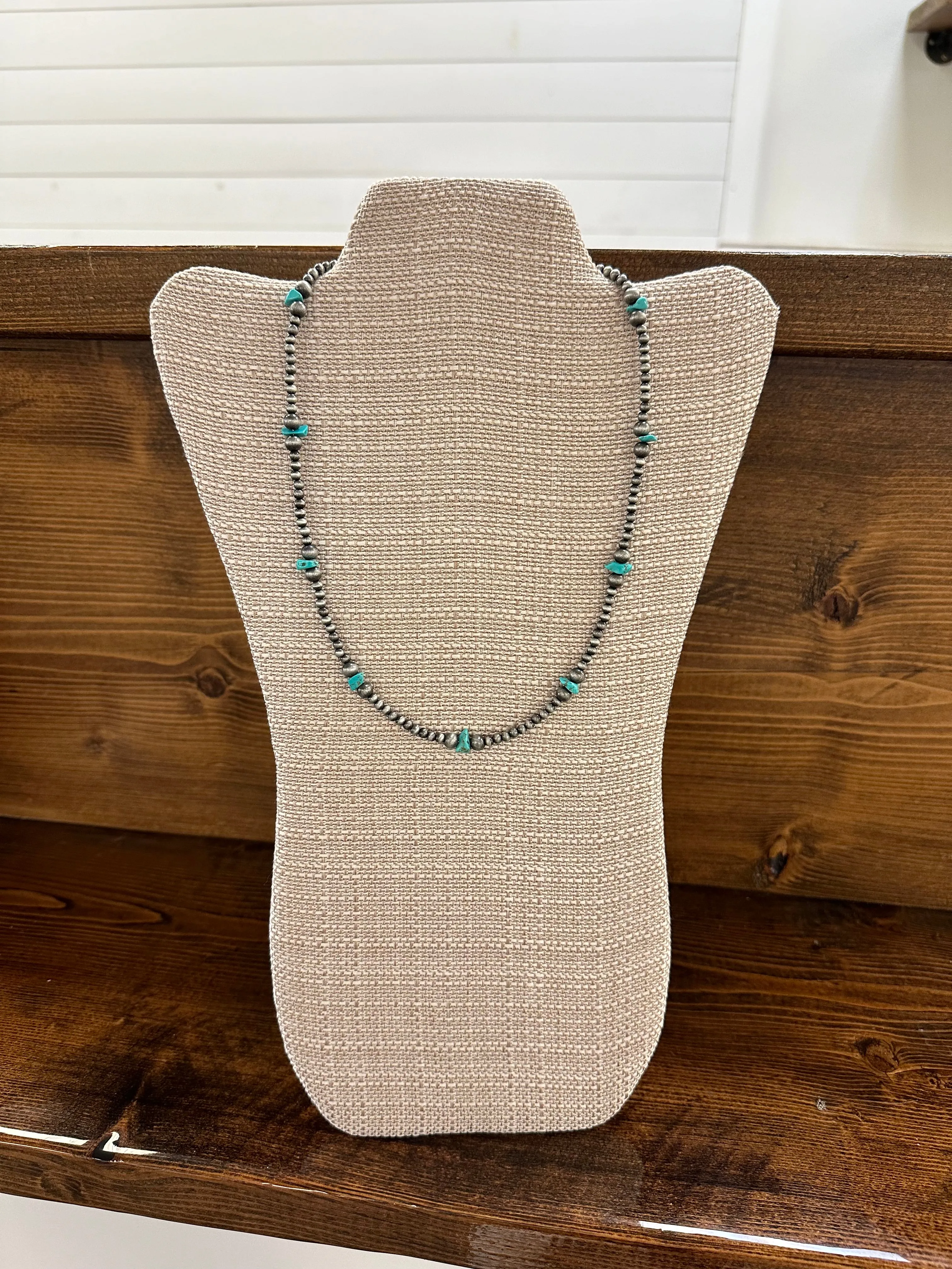 Navajo Pearl Turquoise Necklace