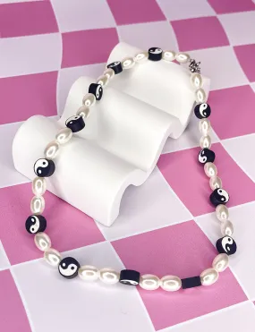 OG YIN YANG PEARL NECKLACE