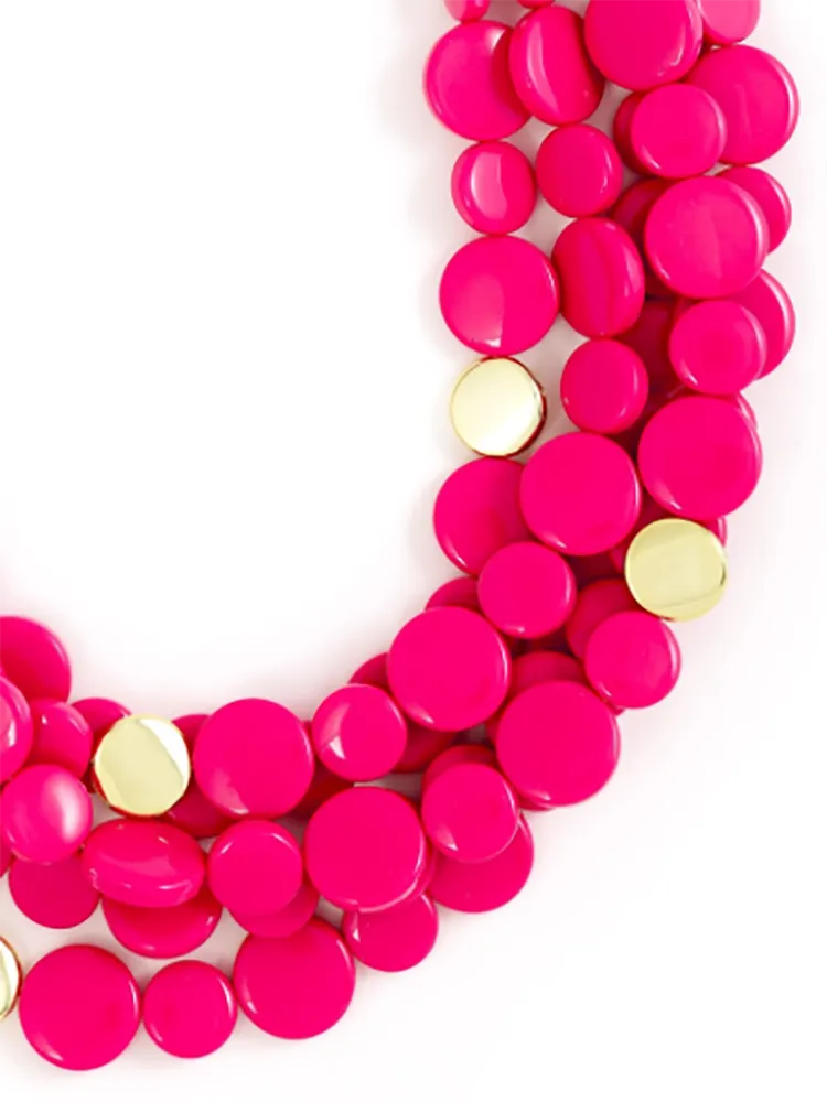 Oh My Dots! Beaded Necklace