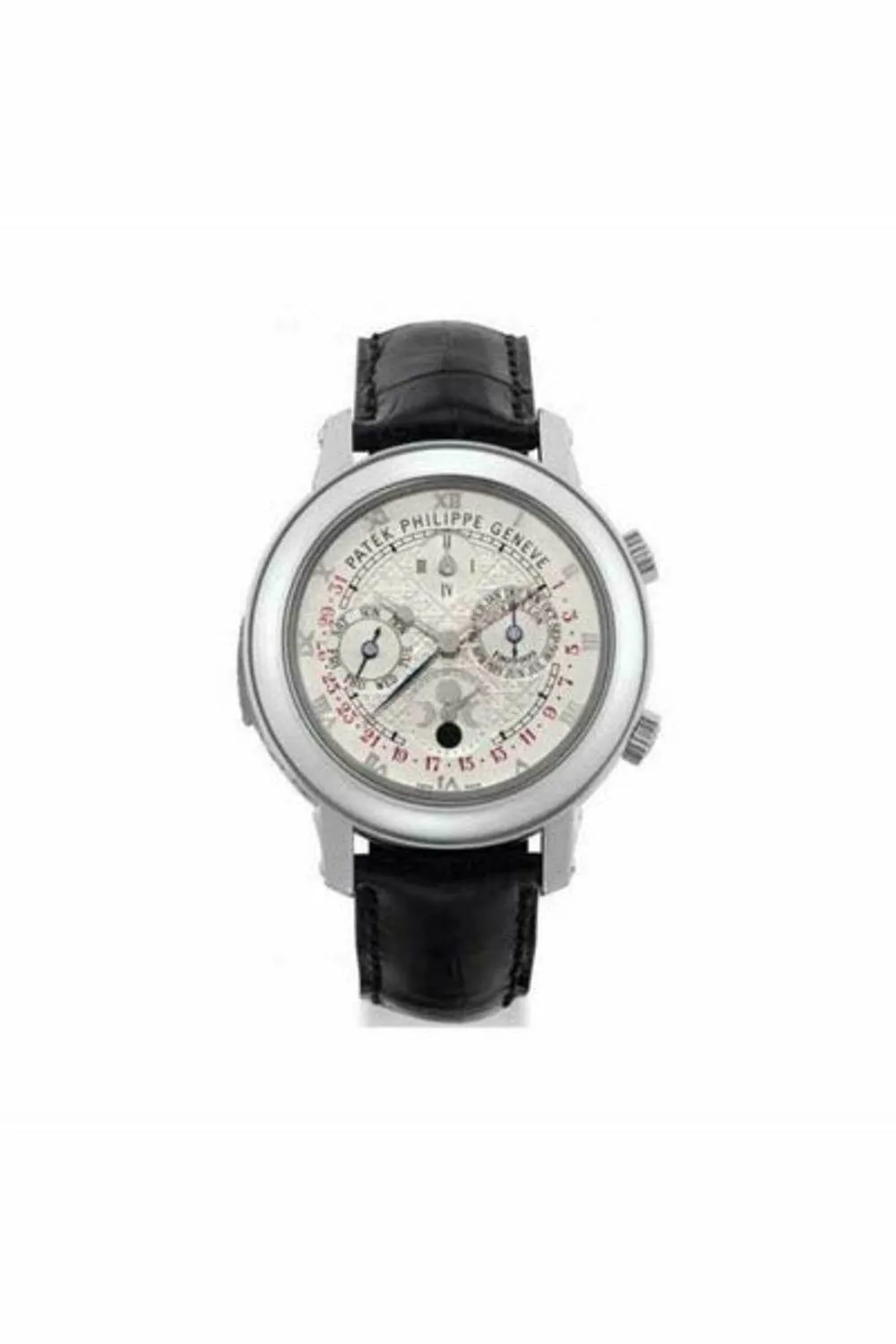 patek philippe sky moon tourbillon platinum men's watch ref. 5002p-001