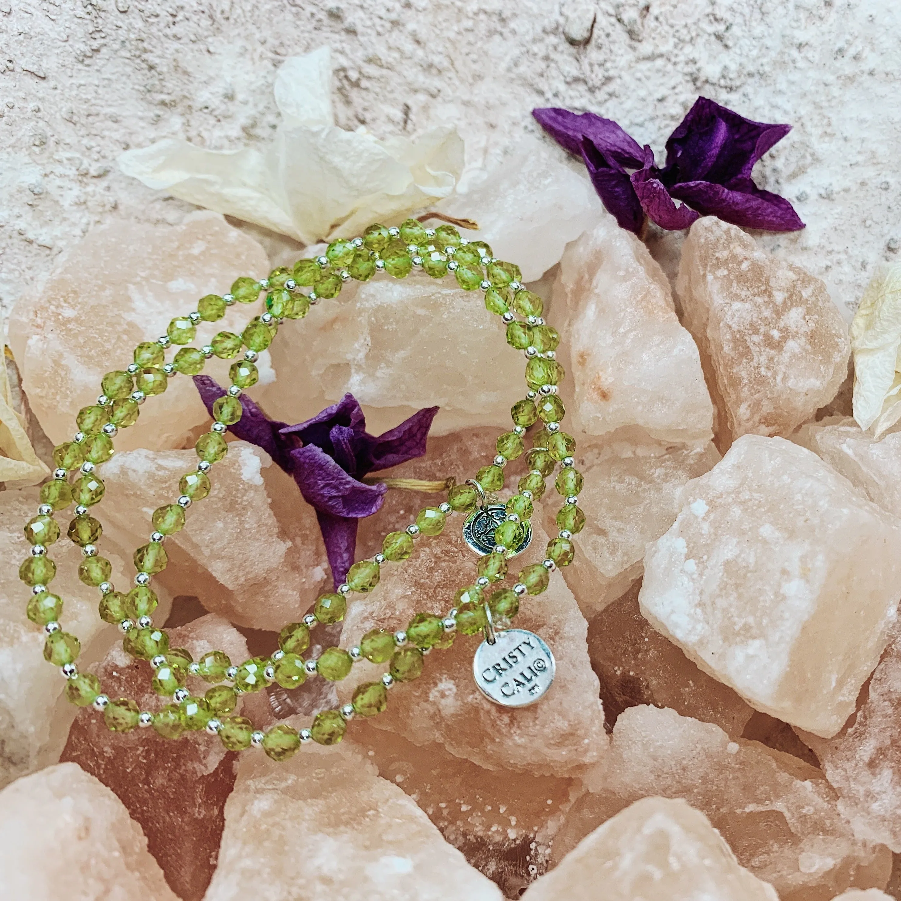 Peaceful Peridot Signature Stretch Bracelet