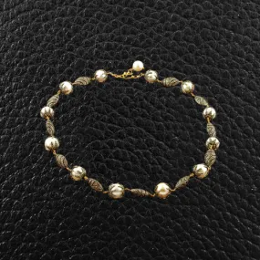 Pearl & Brown Diamond Necklace