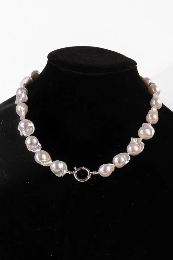 Pearl Necklace - P105 12-13mm 18.5' White