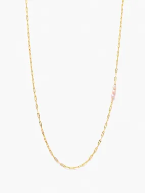 Pearl Station Necklace