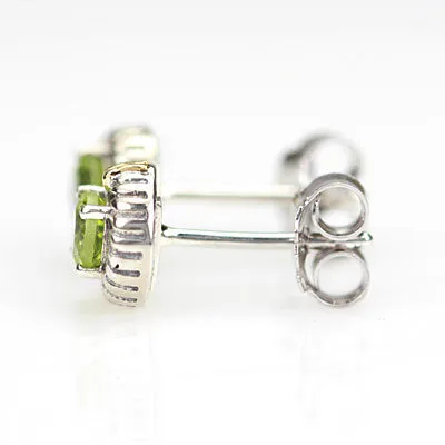 Peridot Stud Earrings #8156E-PERI