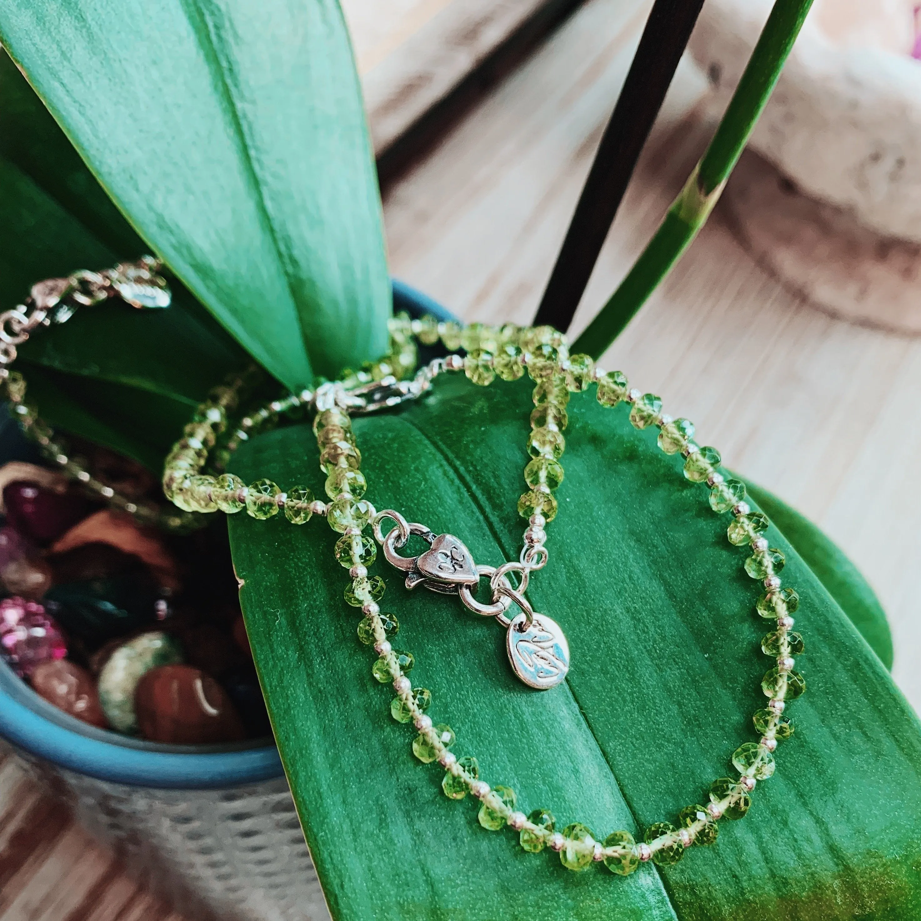 Petite Peridot Classic Signature Bracelet