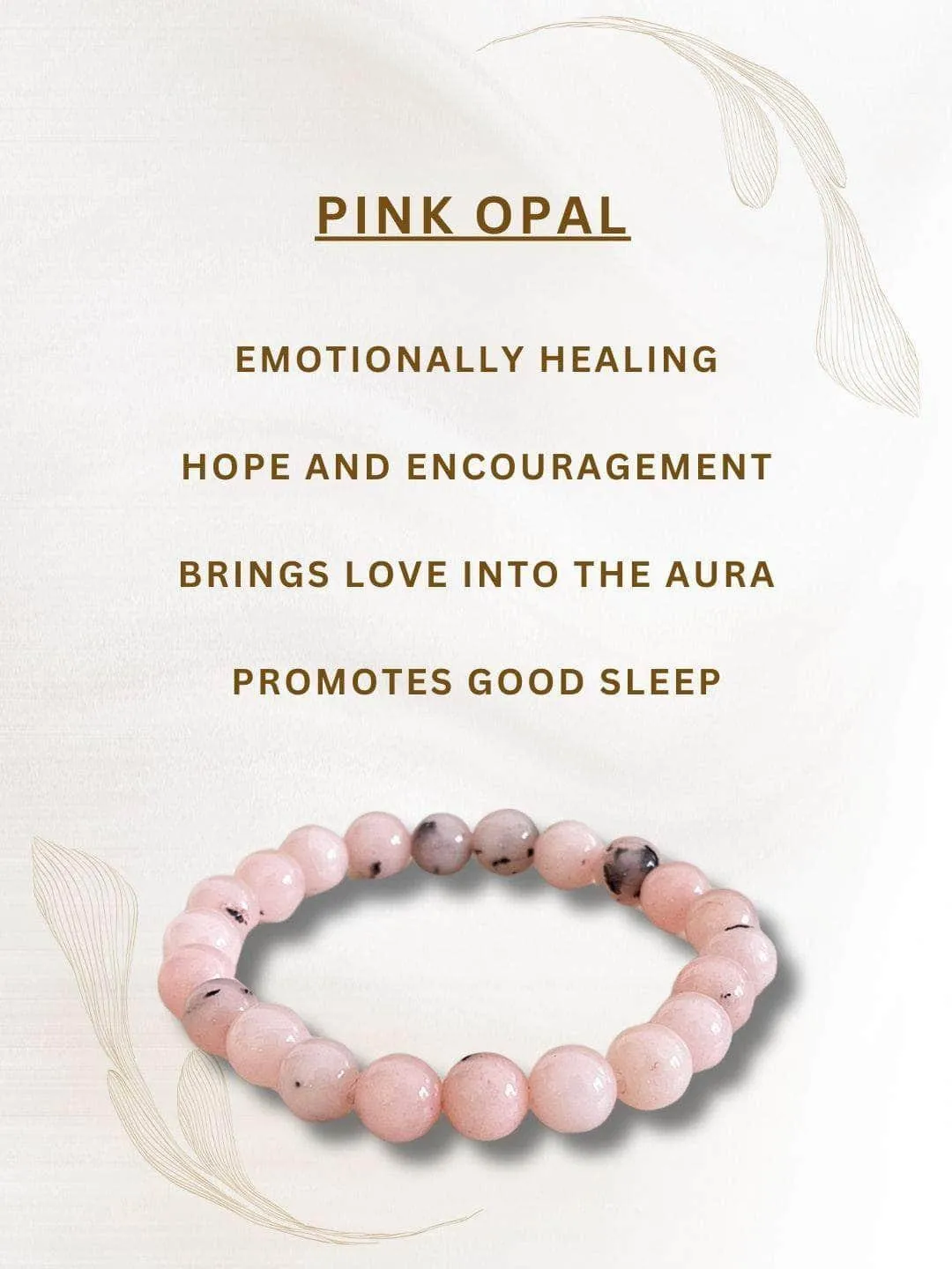 Pink Opal Bracelet