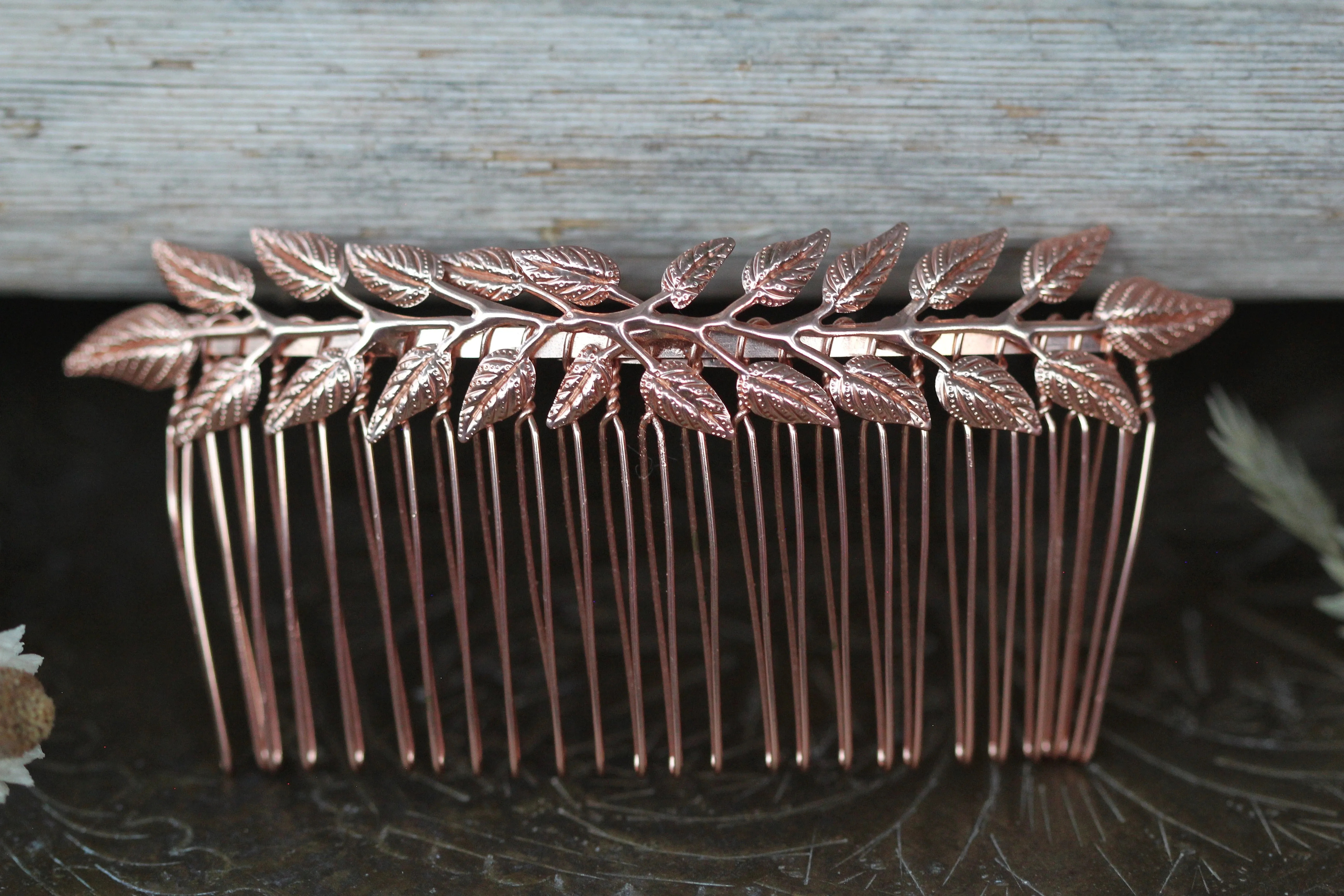 Preorder* Double Olive Hair Comb