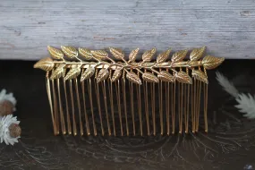 Preorder* Double Olive Hair Comb