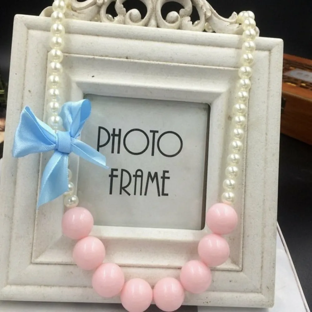 Princess Pearls with Statement Beaded Necklace