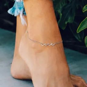 PURE V DELICATE WAVE ANKLET