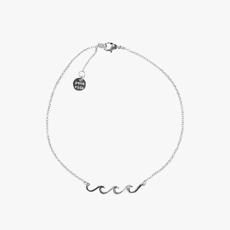 PURE V DELICATE WAVE ANKLET